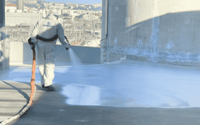 L’étanchéité projetée à chaud
